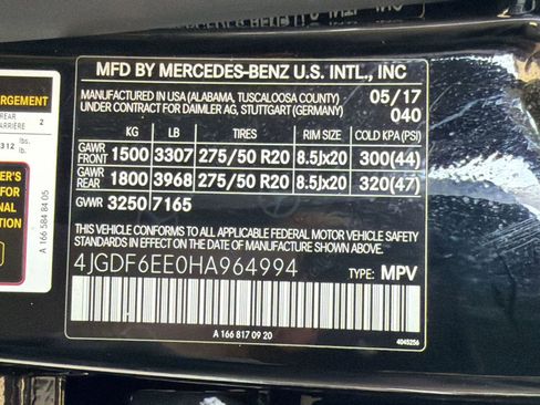 Used 2017 Mercedes-Benz GLS 450 4MATIC image 18