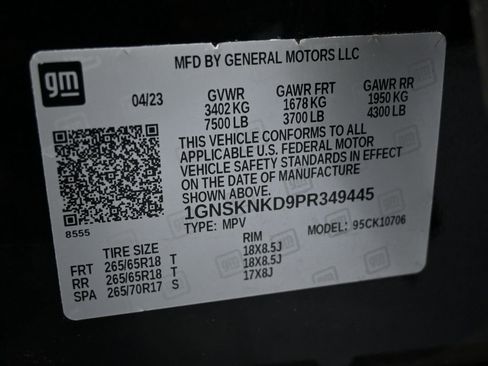 Used 2023 Chevrolet Tahoe LT image 44