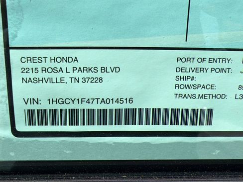 New 2026 Honda Accord SE image 19
