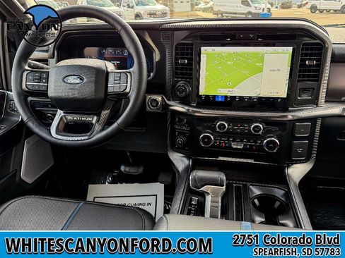 New 2025 Ford F150 Platinum w/ Equipment Group 702A High image 6