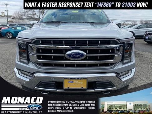 Certified 2022 Ford F150 Lariat w/ Equipment Group 502A High image 3