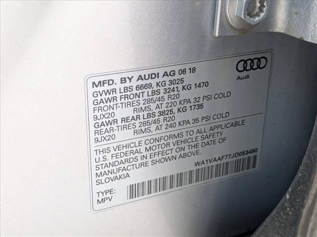Used 2018 Audi Q7 3.0T Prestige w/ Prestige Package AWD/4WD image 23