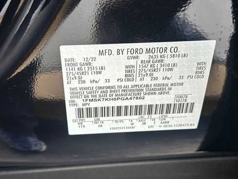 Certified 2023 Ford Explorer ST-Line w/ Class IV Trailer Tow Package image 34