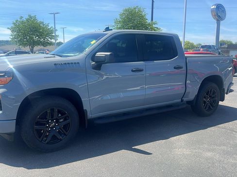 Used 2024 Chevrolet Silverado 1500 Custom w/ Turbomax Blackout Package AWD/4WD image 14