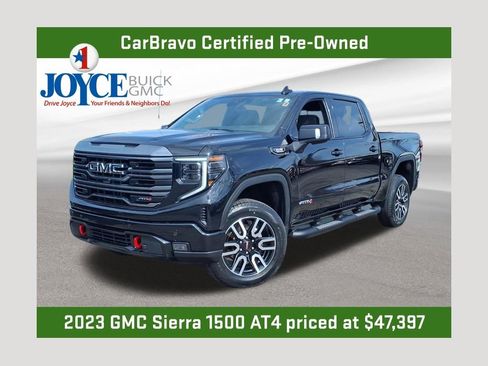 Certified 2023 GMC Sierra 1500 AT4 w/ Technology Package AWD/4WD image 1
