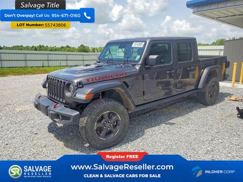 Used 2021 Jeep Gladiator Rubicon AWD/4WD image 1