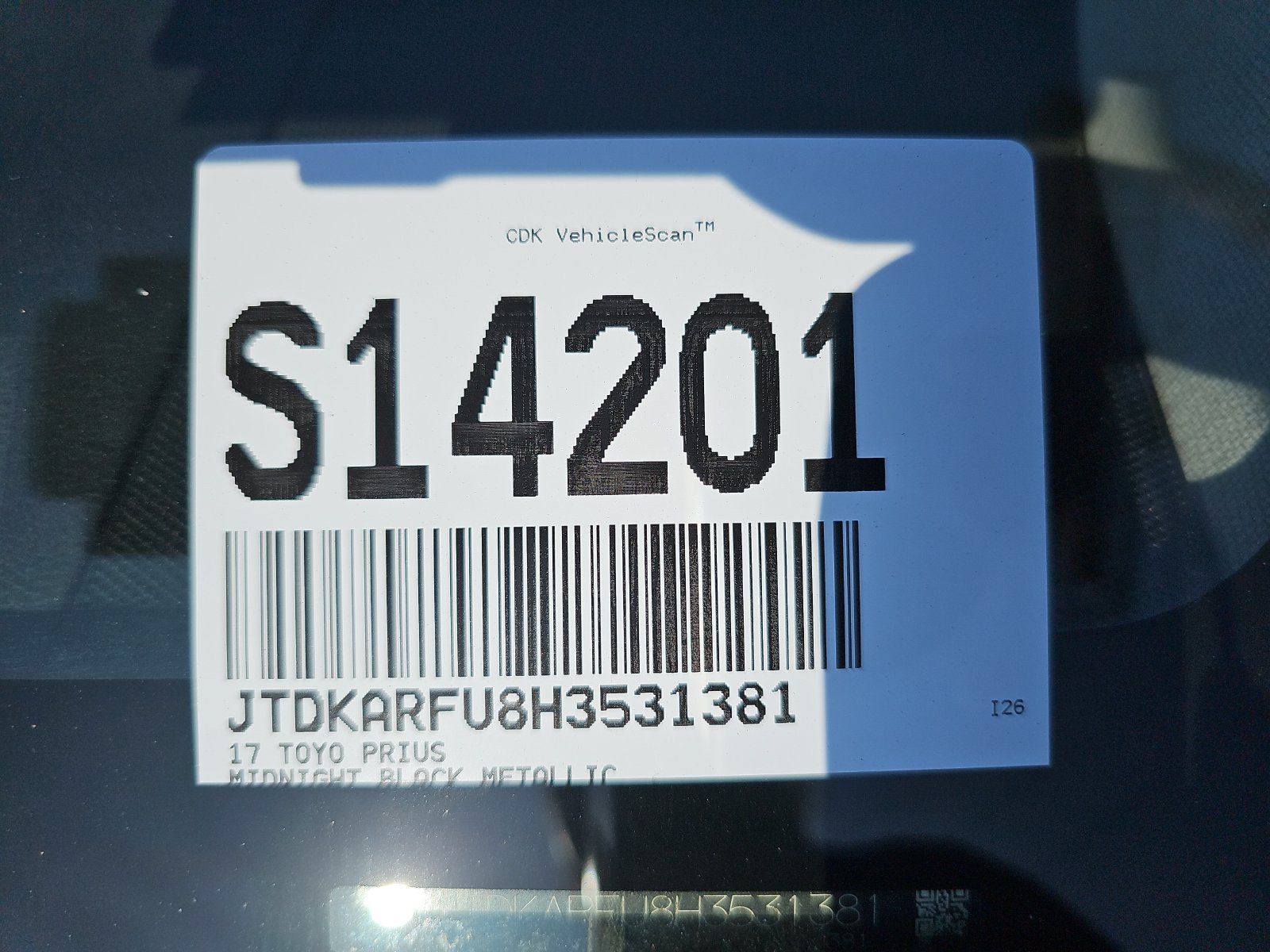 Used 2017 Toyota Prius Three Touring w/ Carpet Mat Package FWD image 15