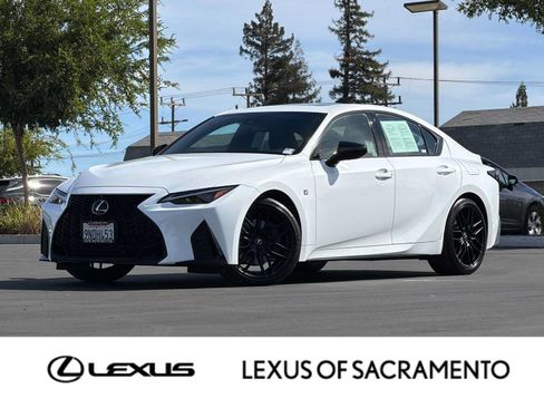 Certified 2024 Lexus IS 350 F Sport w/ Blackout Package RWD image 1