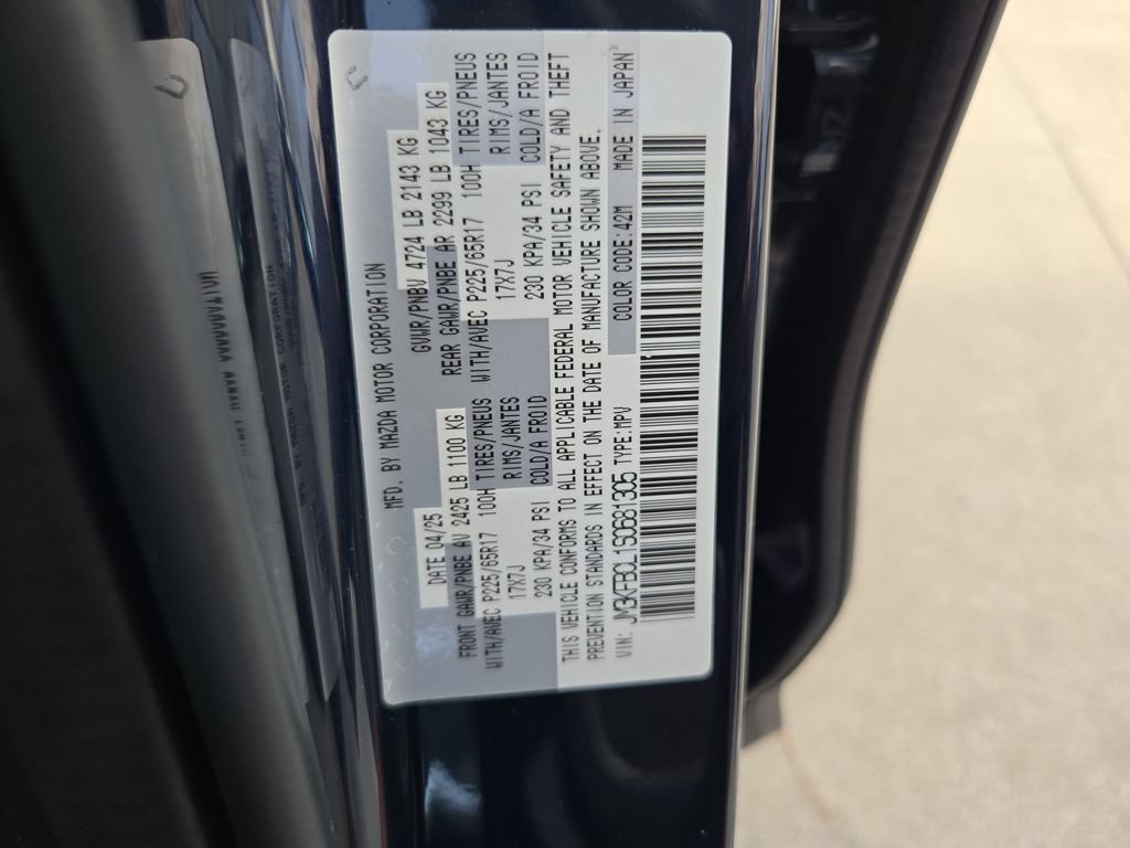 Used 2025 MAZDA CX-5 AWD 2.5 S w/ Preferred Package image 60