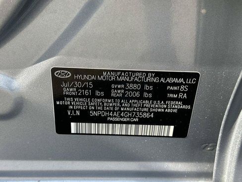 Used 2016 Hyundai Elantra SE w/ Option Group 02 FWD image 43