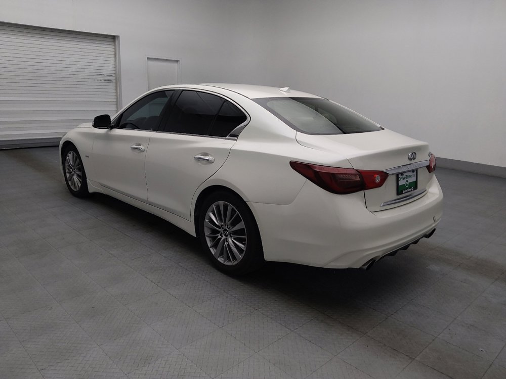 Used 2019 INFINITI Q50 Luxe w/ Essential Package (3.0T Luxe) RWD image 3
