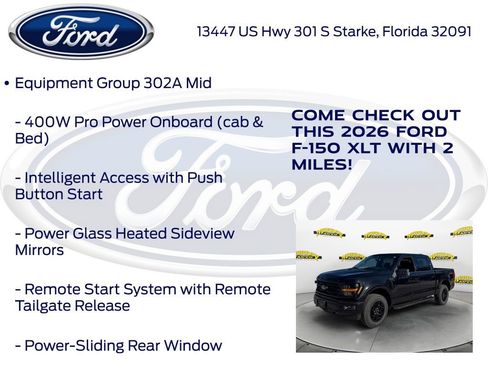 New 2026 Ford F150 XLT AWD/4WD image 25