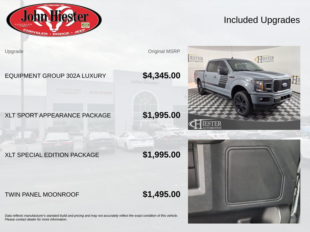Used 2019 Ford F150 XLT w/ Equipment Group 302A Luxury AWD/4WD image 3