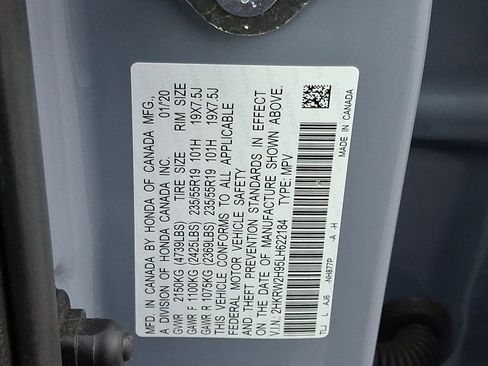 Used 2020 Honda CR-V Touring image 28