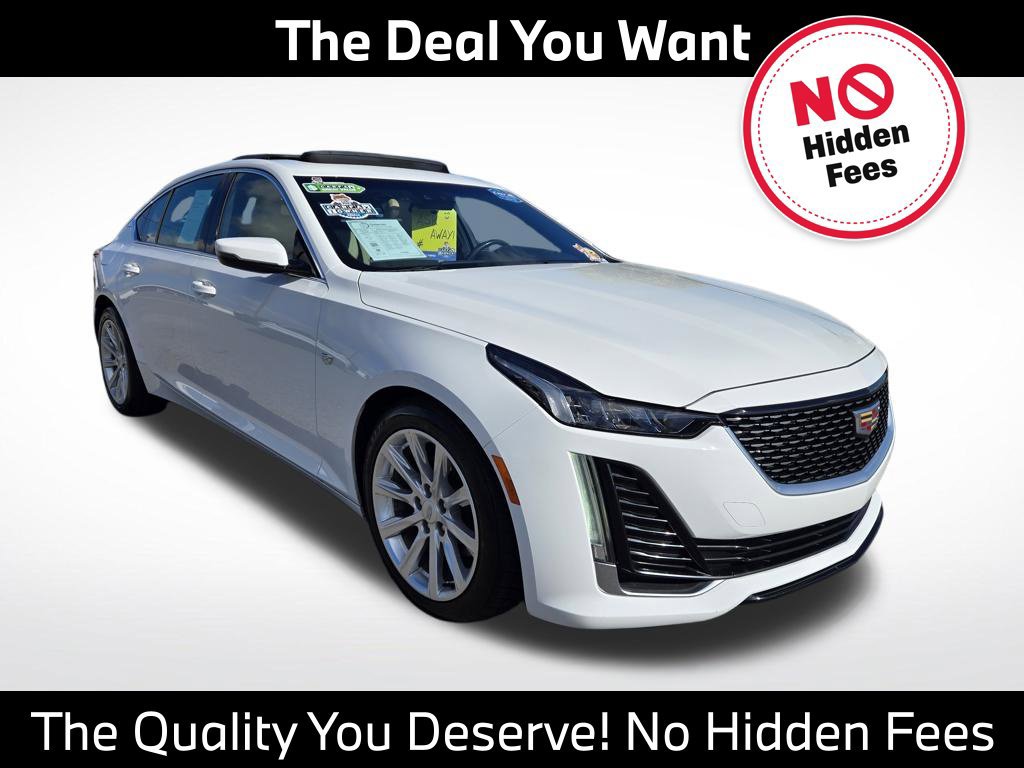 Used 2021 Cadillac CT5 Luxury w/ Sun And Sound Package RWD image 1