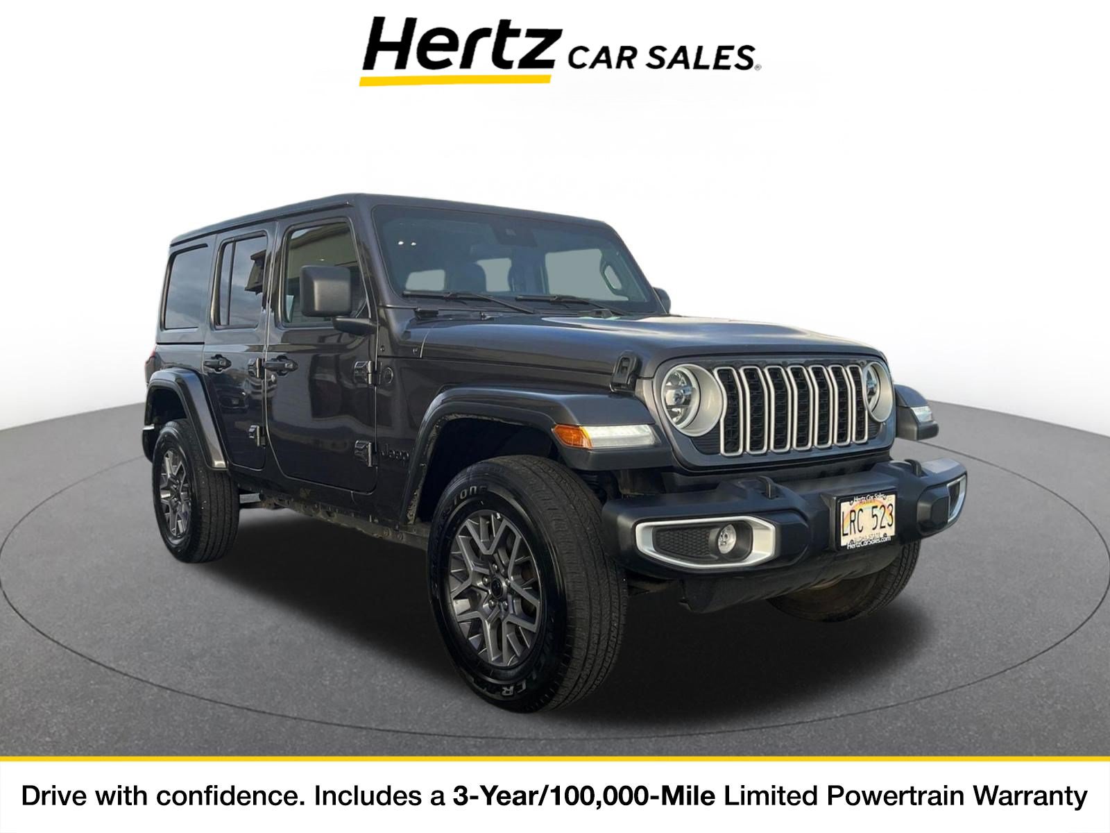 Used 2025 Jeep Wrangler Unlimited Sahara AWD/4WD image 1