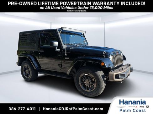 Used 2016 Jeep Wrangler Sahara AWD/4WD image 1