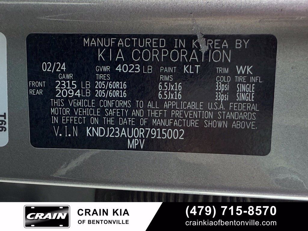 Certified 2024 Kia Soul LX w/ Option Group 015 FWD image 30
