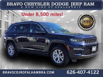 Certified 2023 Jeep Grand Cherokee Limited w/ Trailer Tow Prep Group (B)