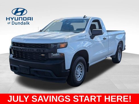 Used 2021 Chevrolet Silverado 1500 W/T w/ WT Convenience Package RWD image 1