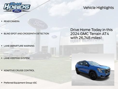 Used 2024 GMC Terrain AT4 AWD/4WD image 4