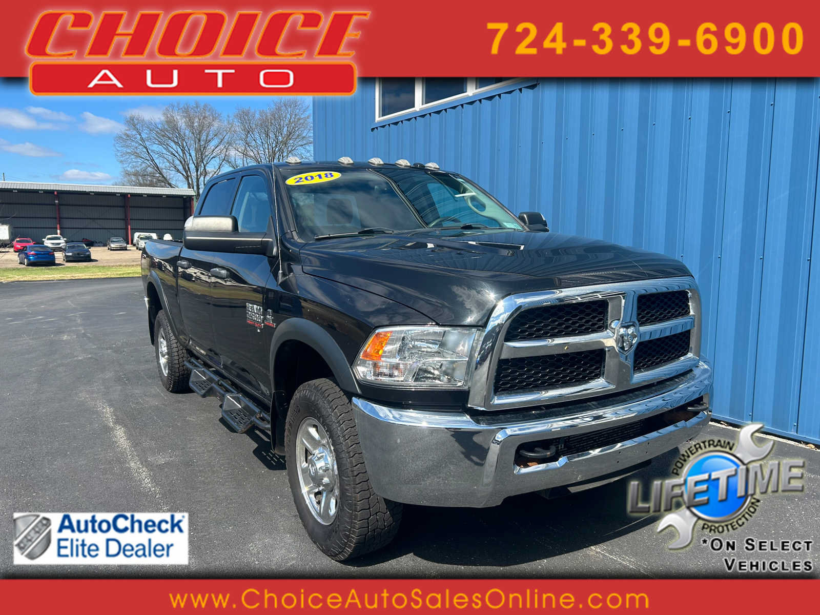 Used 2018 RAM 2500 Tradesman w/ Chrome Appearance Group AWD/4WD image 1