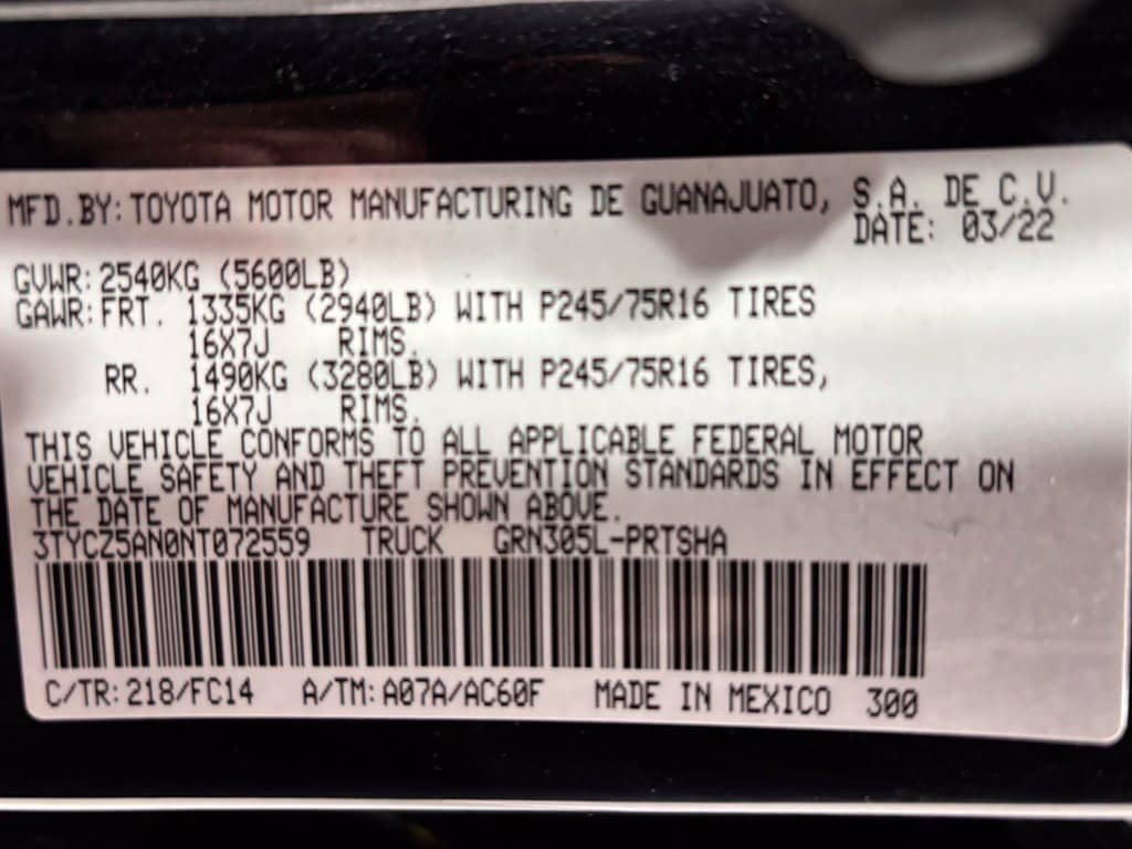 Used 2022 Toyota Tacoma SR5 AWD/4WD image 11
