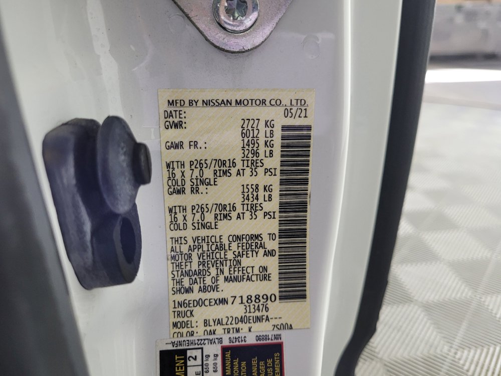 Used 2021 Nissan Frontier SV RWD image 33