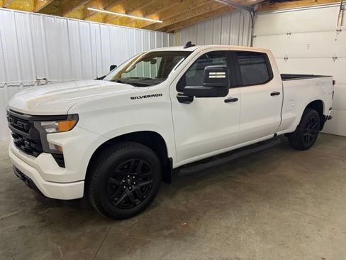 Used 2023 Chevrolet Silverado 1500 Custom w/ LPO, Dark Essentials Package AWD/4WD image 4