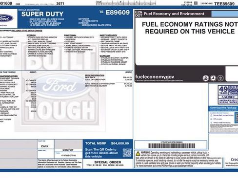 New 2026 Ford F350 XL w/ XL Chrome Package AWD/4WD image 4
