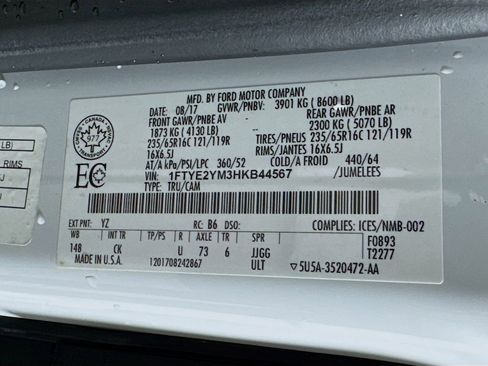 Used 2017 Ford Transit 150 148 Low Roof RWD image 17