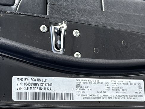 New 2026 Jeep Grand Wagoneer Limited w/ Premium Group II image 36