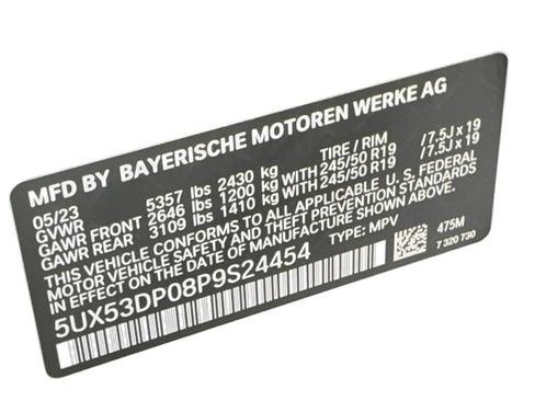 Used 2023 BMW X3 xDrive30i w/ Premium Package AWD/4WD image 54
