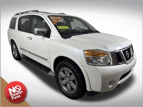 Used 2014 Nissan Armada Platinum w/ 2nd Row Captain Seat Package image 1