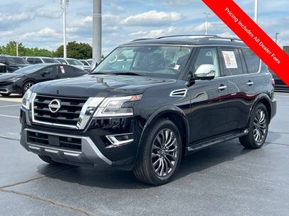 Used 2023 Nissan Armada Platinum w/ Captain's Chairs Package