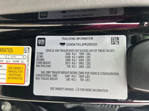 Certified 2023 Chevrolet Tahoe High Country AWD/4WD image 34