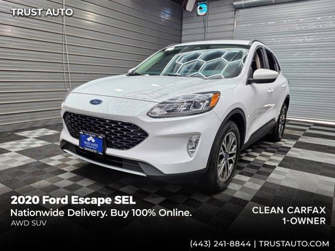 Used 2020 Ford Escape SEL AWD/4WD image 1