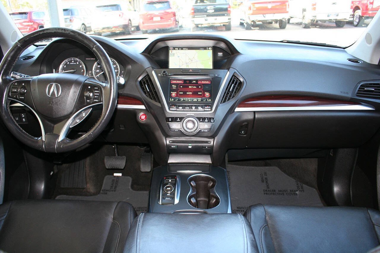 Used 2016 Acura MDX w/ Advance & Entertainment Pkg AWD/4WD image 14