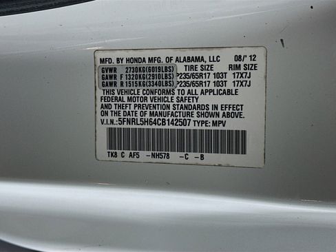 Used 2012 Honda Odyssey EX-L image 12