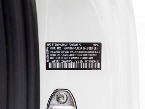 Certified 2019 Porsche 911 Speedster RWD image 50
