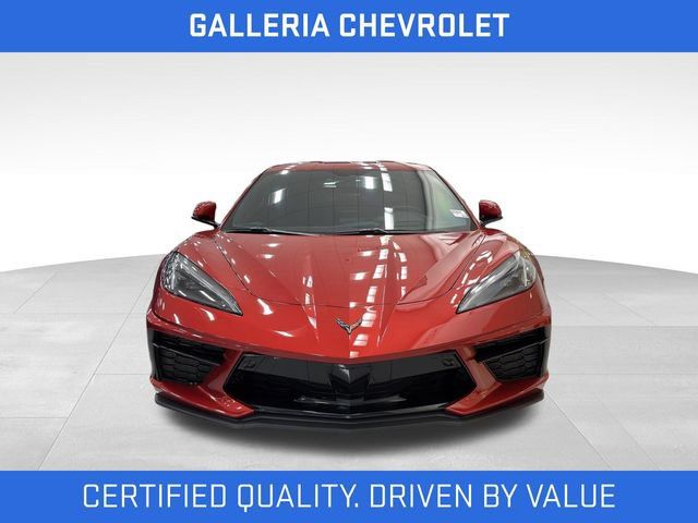 Certified 2023 Chevrolet Corvette Stingray Preferred Cpe w/ Engine Appearance Package RWD image 3