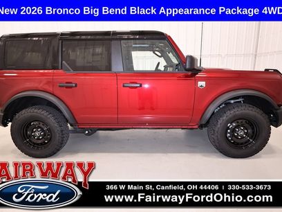New 2026 Ford Bronco Big Bend w/ Black Appearance Package
