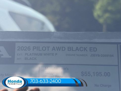 New 2026 Honda Pilot Black Edition image 37