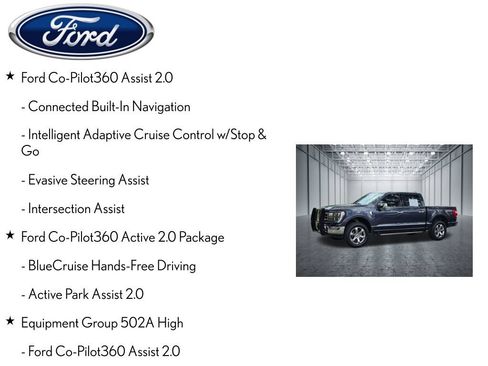 Used 2021 Ford F150 Lariat w/ Equipment Group 502A High AWD/4WD image 4