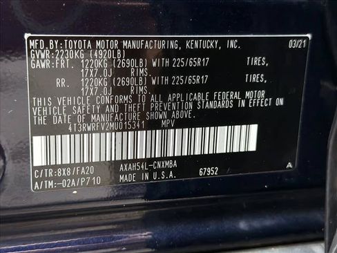 Used 2021 Toyota RAV4 XLE w/ Convenience Package AWD/4WD image 25