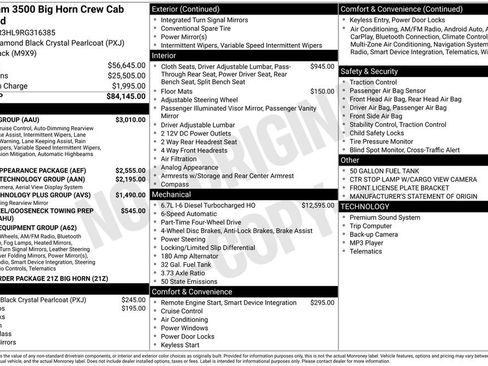 Used 2024 RAM 3500 Big Horn w/ Safety Group AWD/4WD image 38