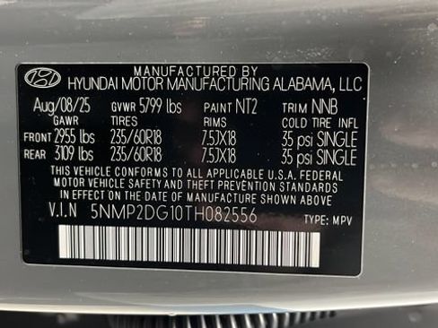 Used 2026 Hyundai Santa Fe SEL AWD/4WD image 29