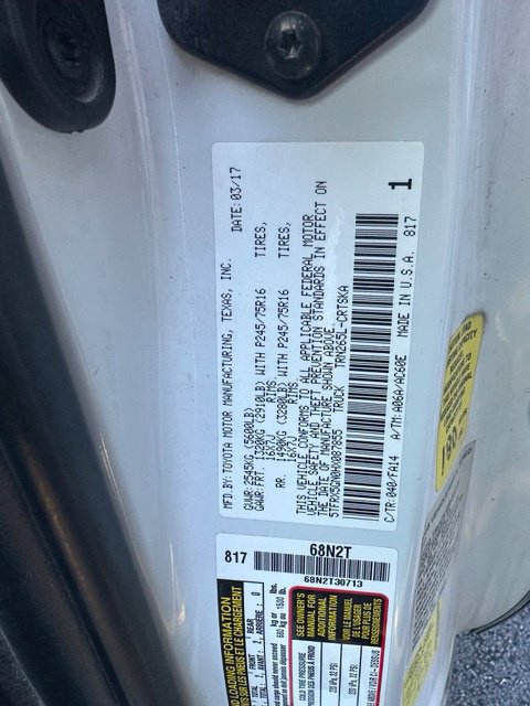 Used 2017 Toyota Tacoma SR RWD image 7