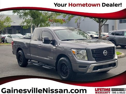 Used 2021 Nissan Titan SV w/ Accessory Utility Package RWD image 1