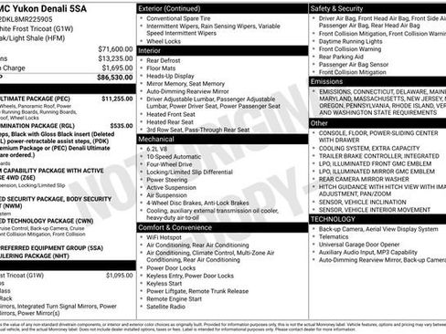 Used 2021 GMC Yukon Denali w/ Denali Ultimate Package image 41